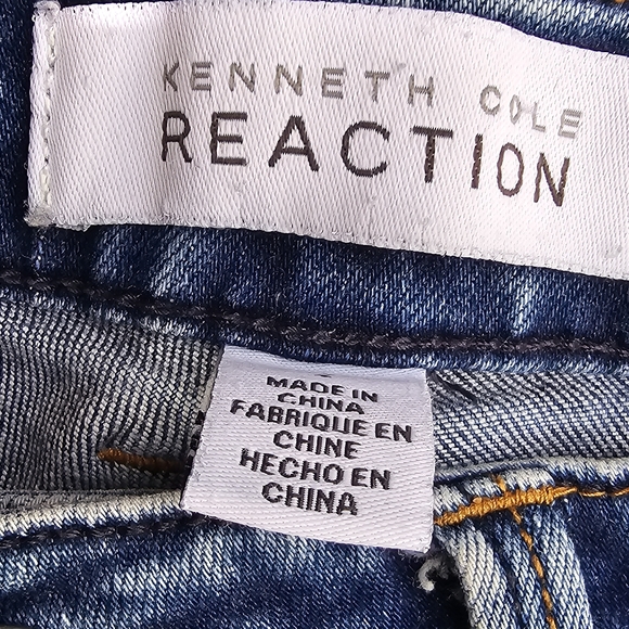 Kenneth Cole Reaction Low Rise Skinny Denim Jeans Sz 2 - Picture 9 of 9